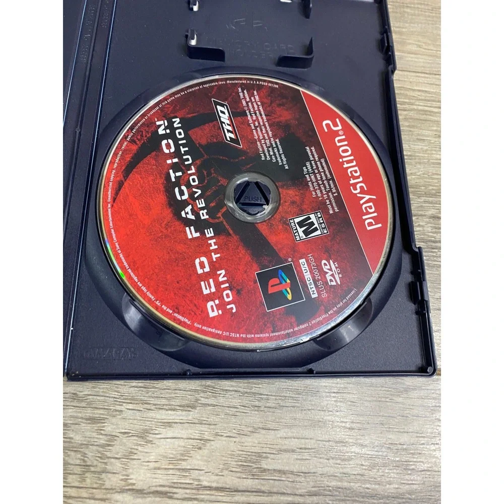 Red Faction Sony PlayStation 2 PS2 Greatest Hits THQ SLUS-20073GH 2001 FPS Game